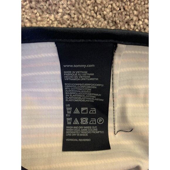 Tommy Hilfiger Womens Straight Striped Multicolor Skirt Back Zip Size 4 - Picture 3 of 9